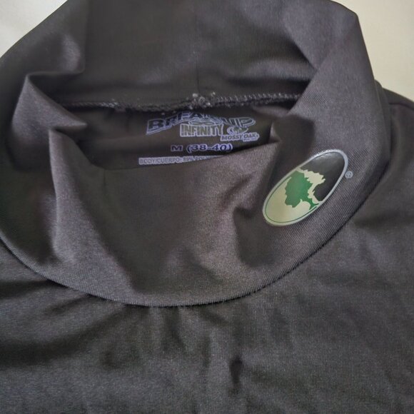 Break Up Infinity Men's Black Mossy Oak Performance Field Tee Sz Medium (38-40) - Picture 6 of 11